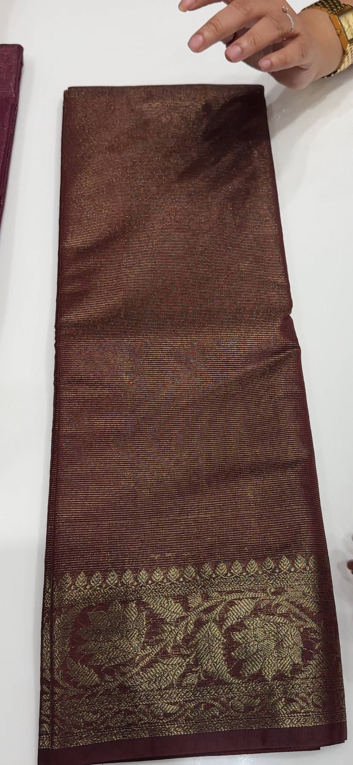 TISSUE BANARASI SAREES - IHA 35509