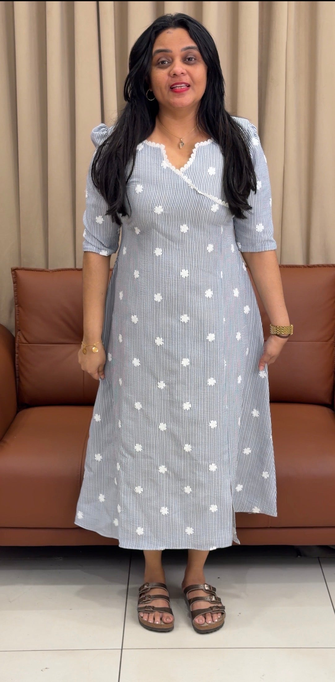 IHA'S IN-HOUSE HANDLOOM COTTON TOPS - IHA 35915