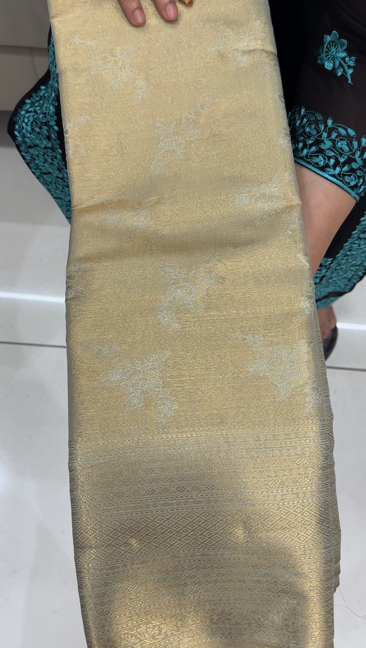 DESIGNER TISSUE KANCHIPURAM SILK SAREES - IHA 26353
