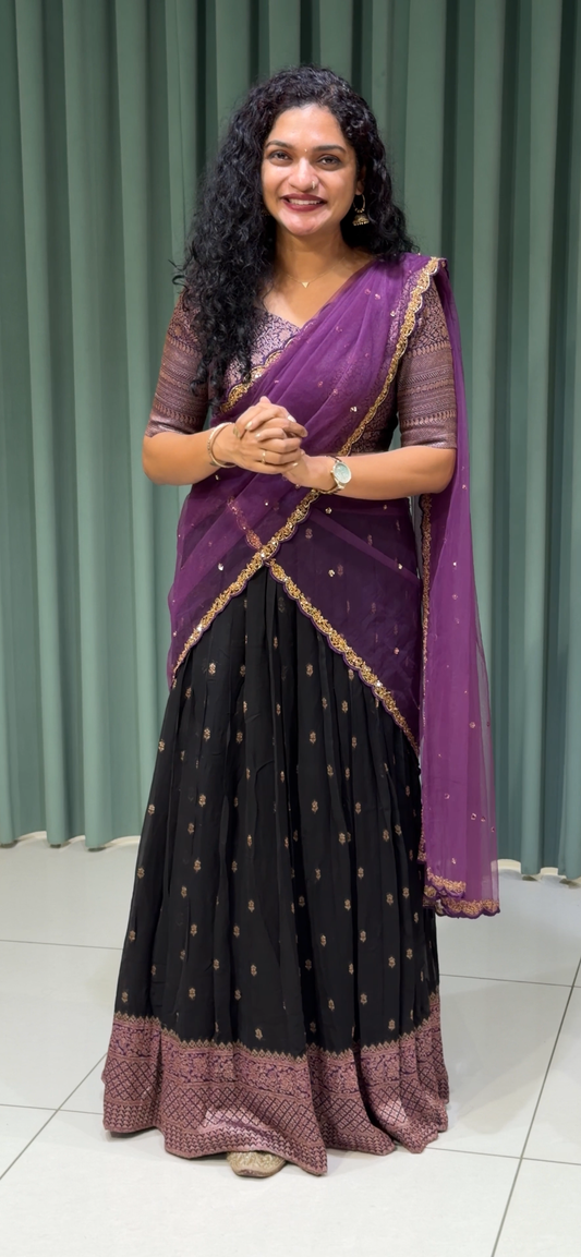 PARTY WEAR LEHENGAS - IHA 29616