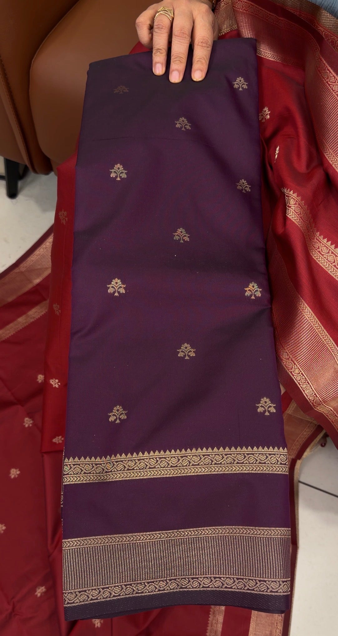 SEMI SILK SAREES - IHA 33437