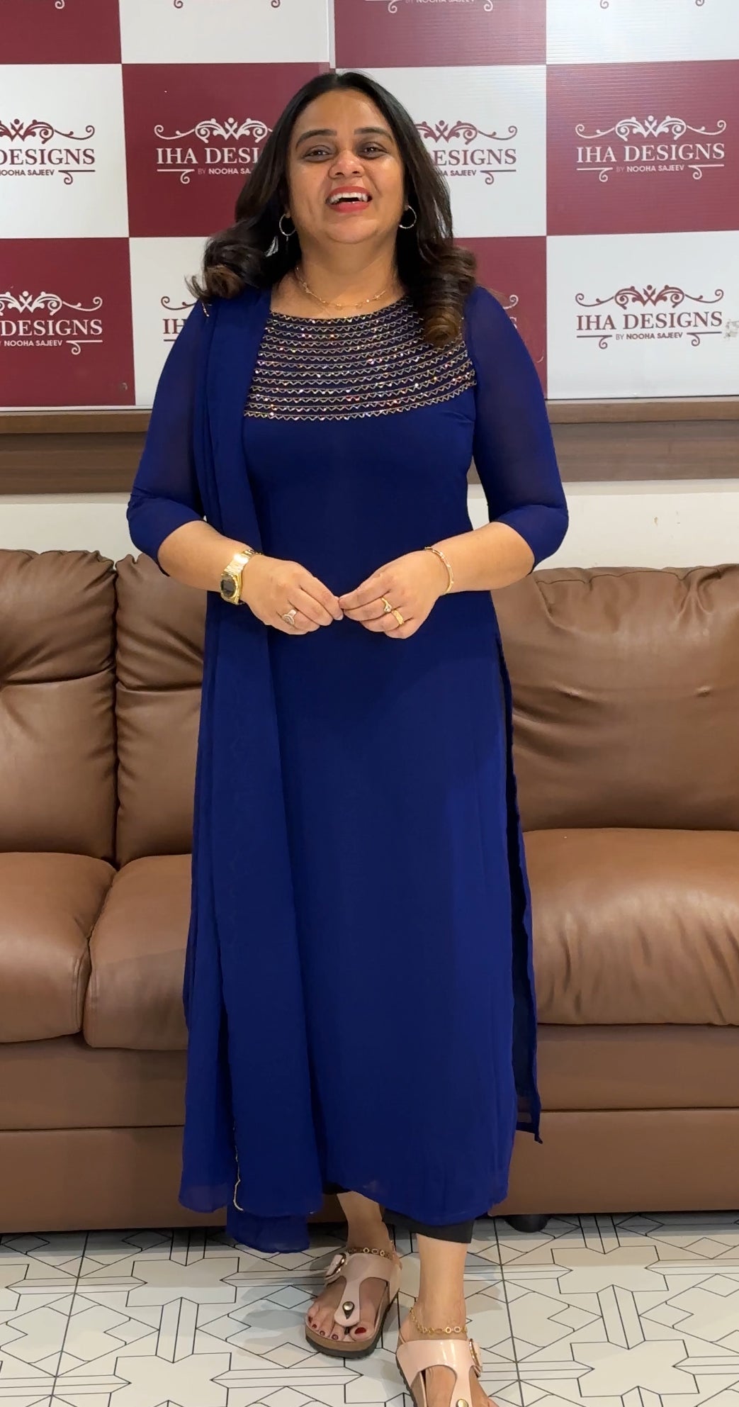 IHA'S IN-HOUSE UNSTITCHED SALWAR SUITS - IHA 28056