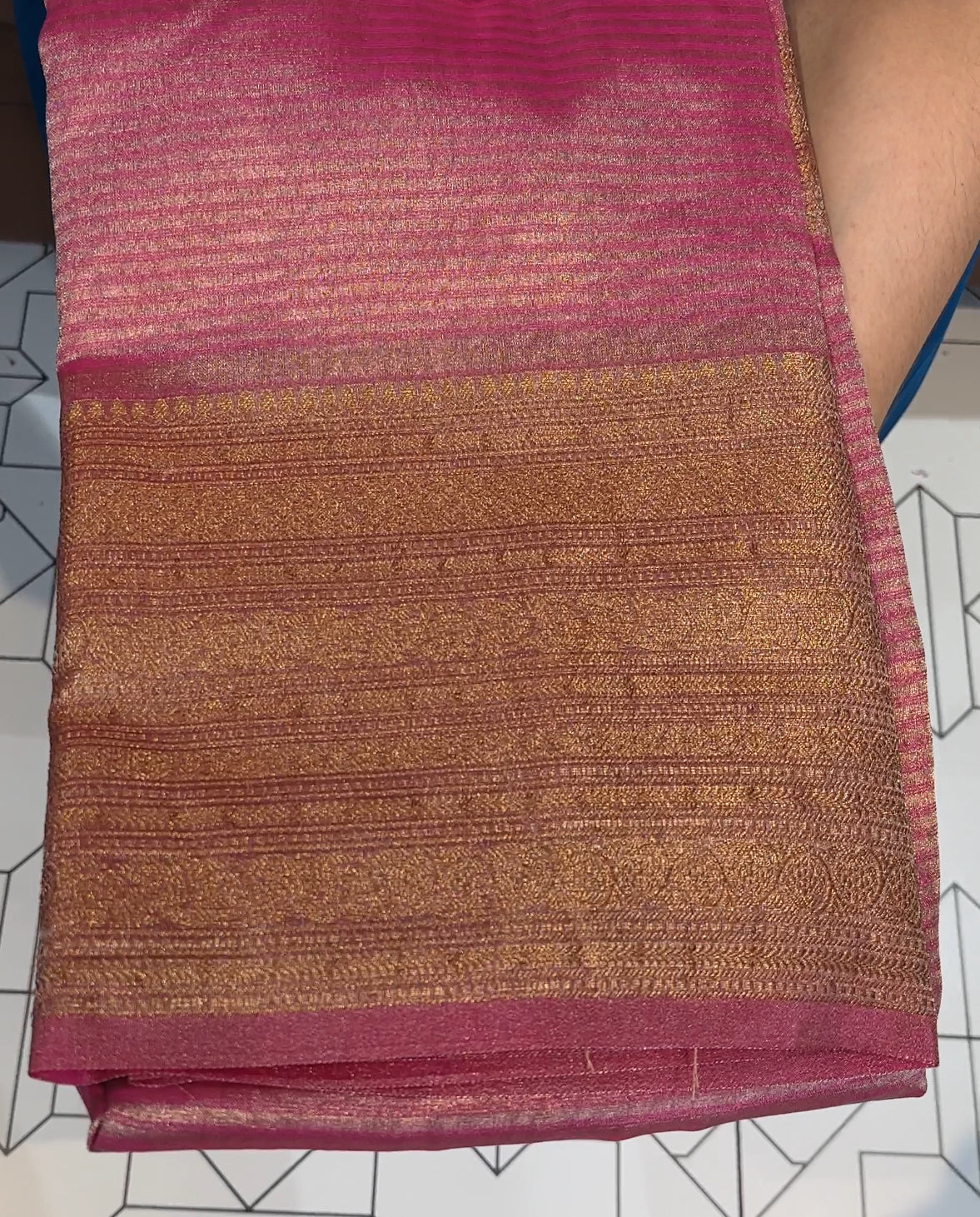 BANARASI TISSUE SAREES - IHA 17269