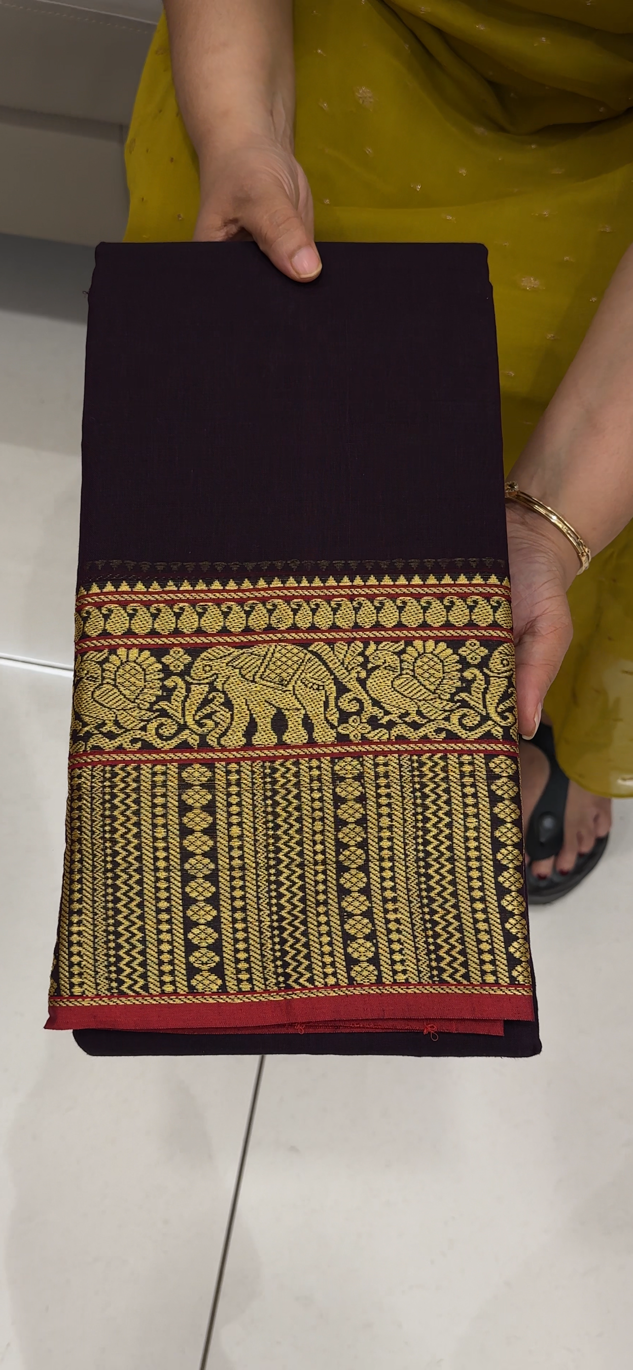 HANDLOOM COTTON SAREES - IHA 28577