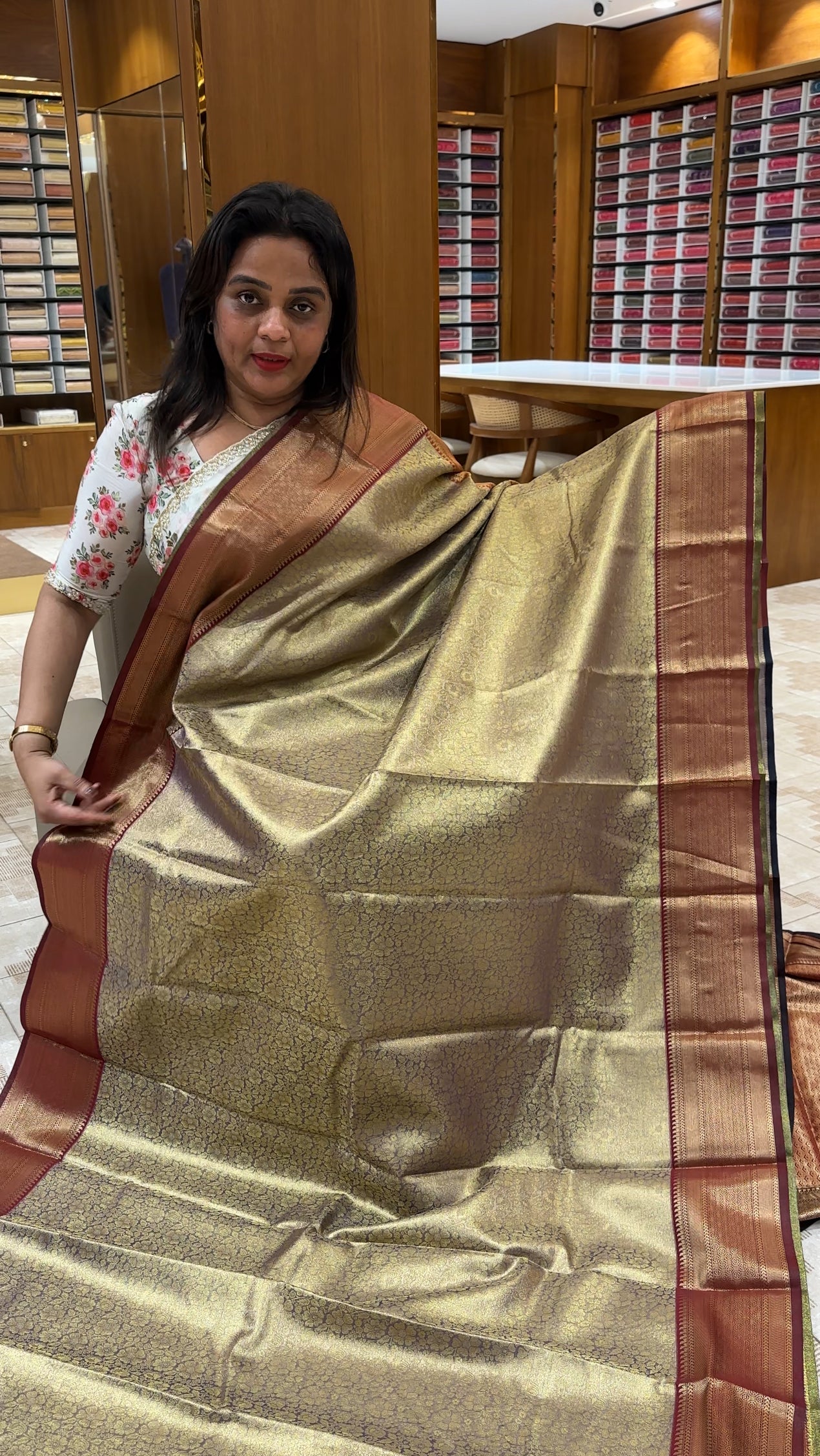 SEMI TISSUE SILK SAREES - IHA 25710