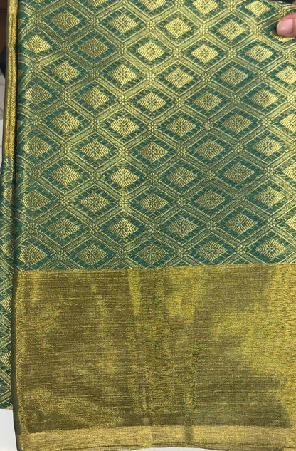 SEMI KATAN SAREE - IHA 17873