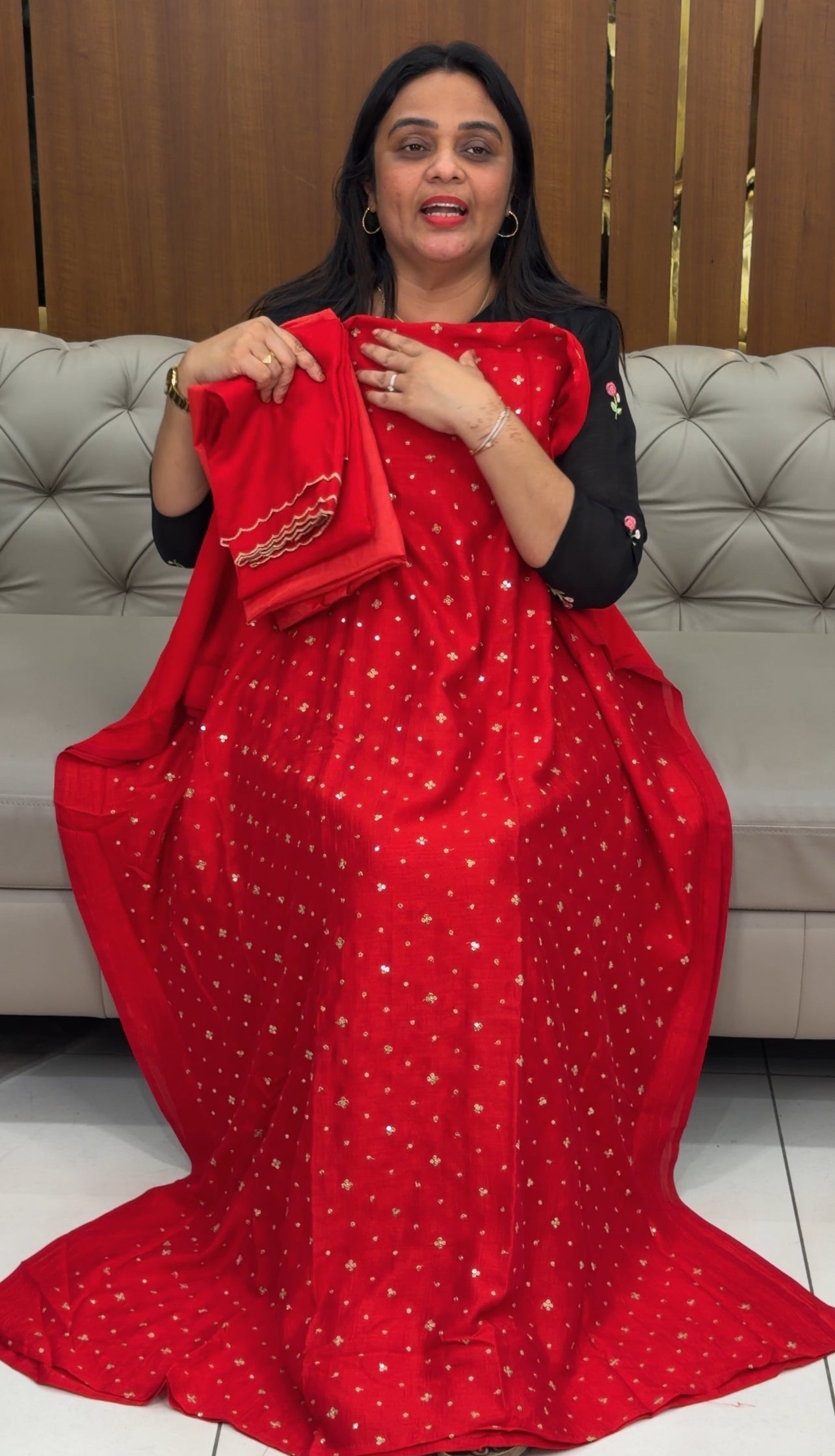 BUDGET BUY UNSTITCHED SALWAR SUITS - IHA 30208