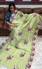 SEMI TUSSER SAREES - IHA 18530