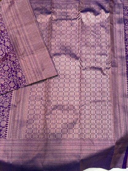 DESIGNER KANCHIPURAM  SAREES - IHA 34656