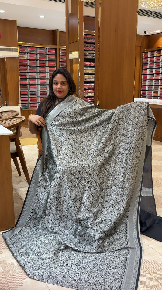 SEMI KATAN SAREES - IHA 24131