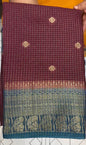 SEMI BANARASI SAREES - IHA 18885