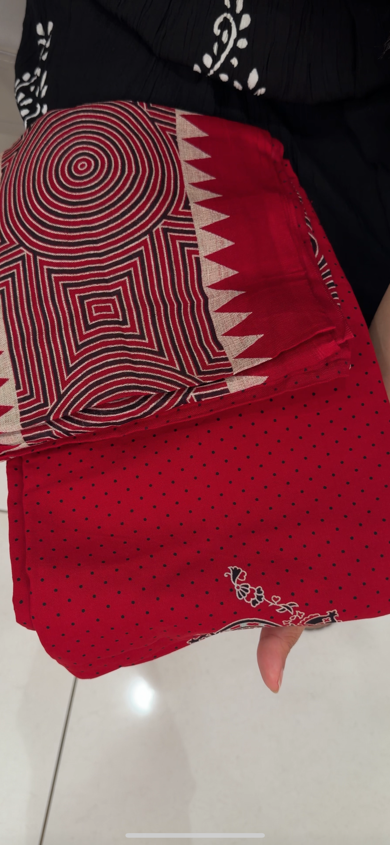 COTTON AJRAKH UNSTITCHED SALWAR SUITS - IHA 29189