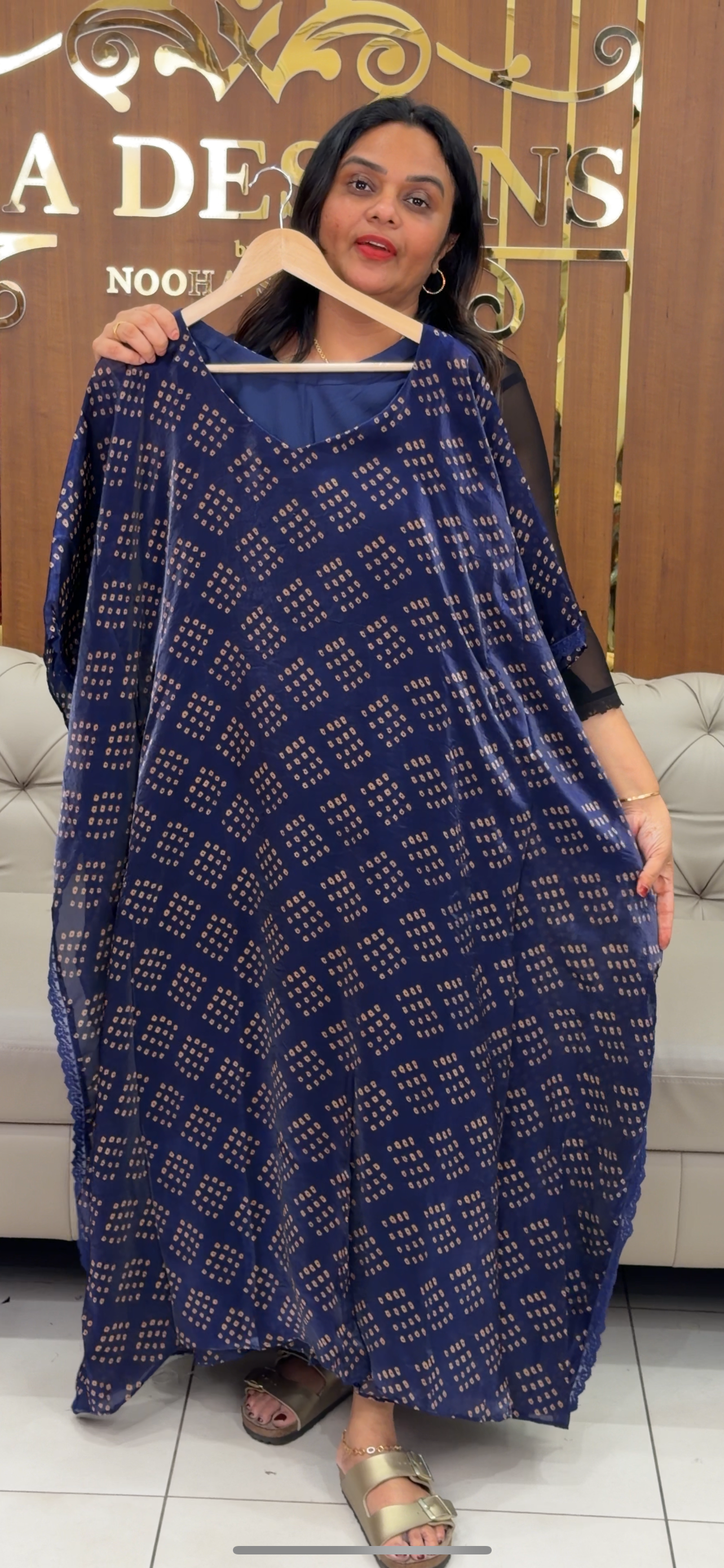 IHA'S IN-HOUSE KAFTAN TOPS - IHA 30591