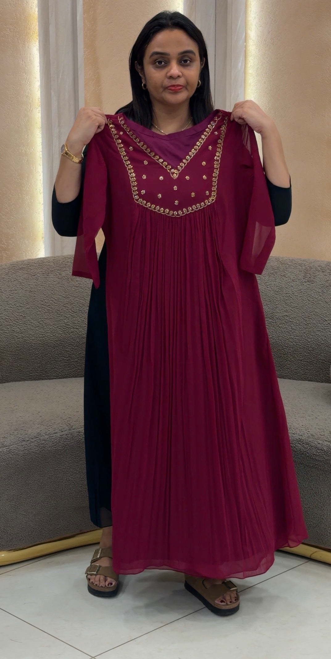 IHA'S IN-HOUSE HANDWORKED ALINE TOPS - IHA 33247