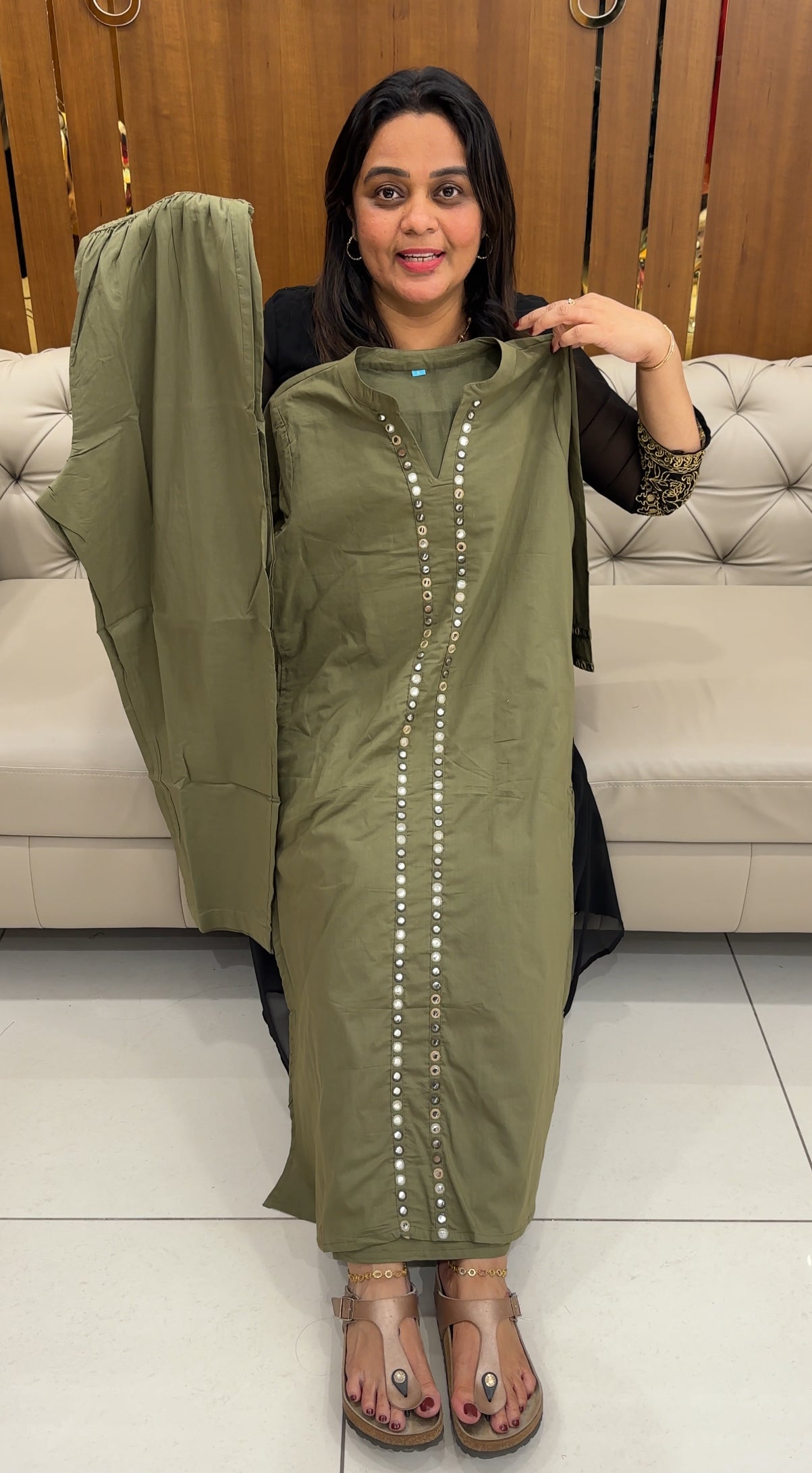 COTTON LONG CO-ORDS SETS - IHA 27112