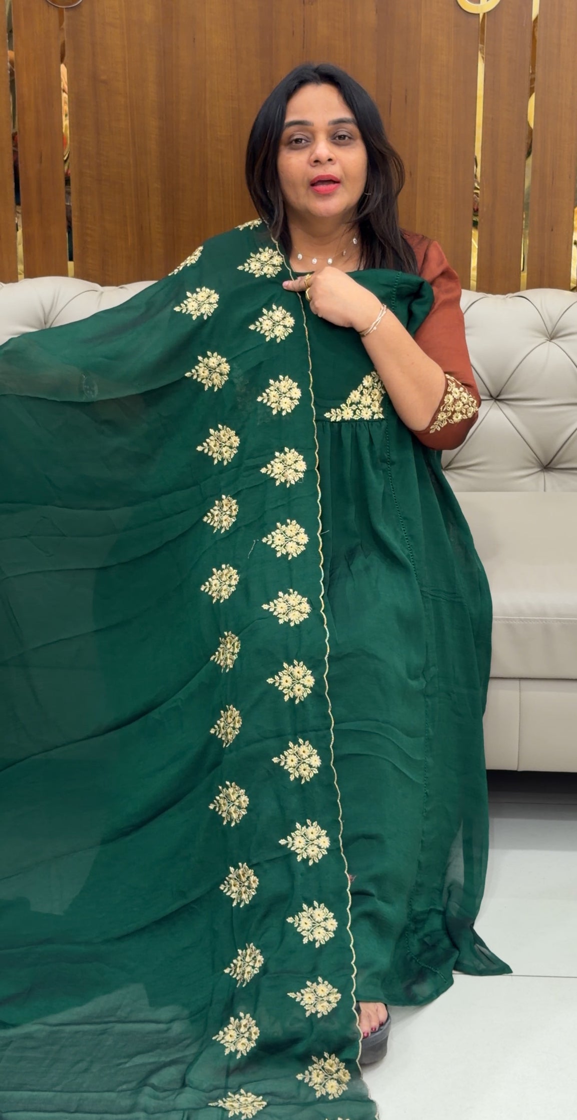 SEMI RAW SILK UNSTITCHED SALWAR SUITS - IHA 29278