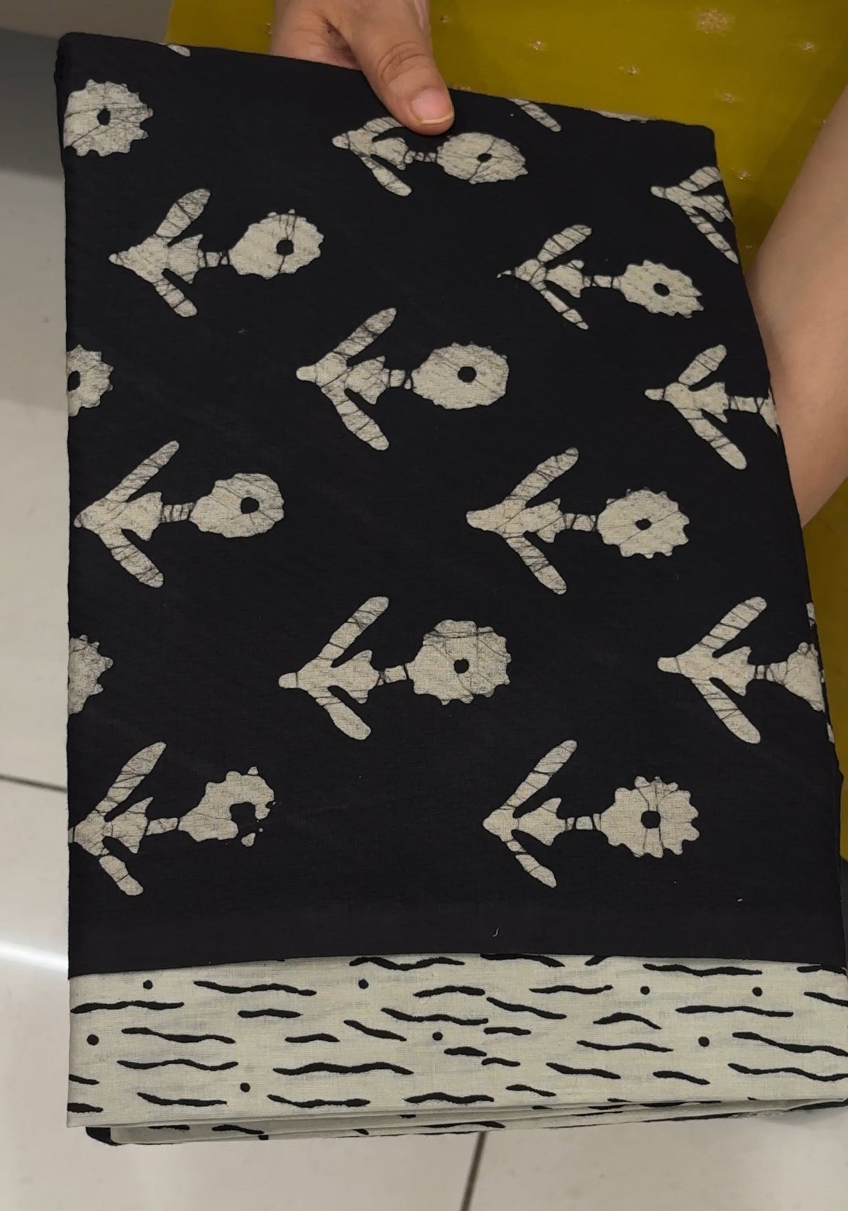 BATIK PRINTED UNSTITCHED SALWAR SUITS - IHA 28574