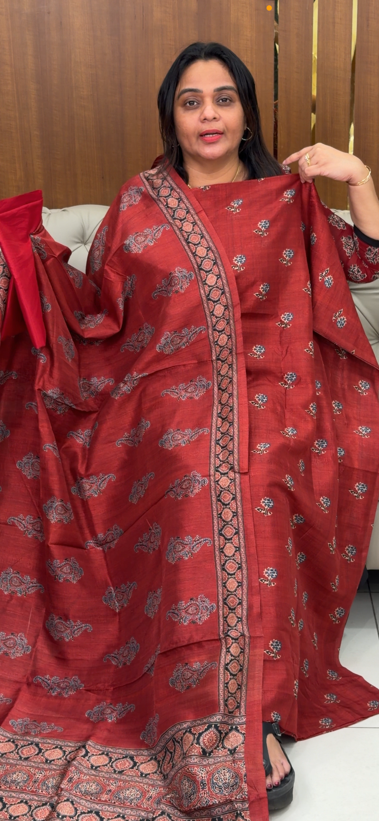 SEMI SILK UNSTITCHED SALWAR SUITS - IHA 29005