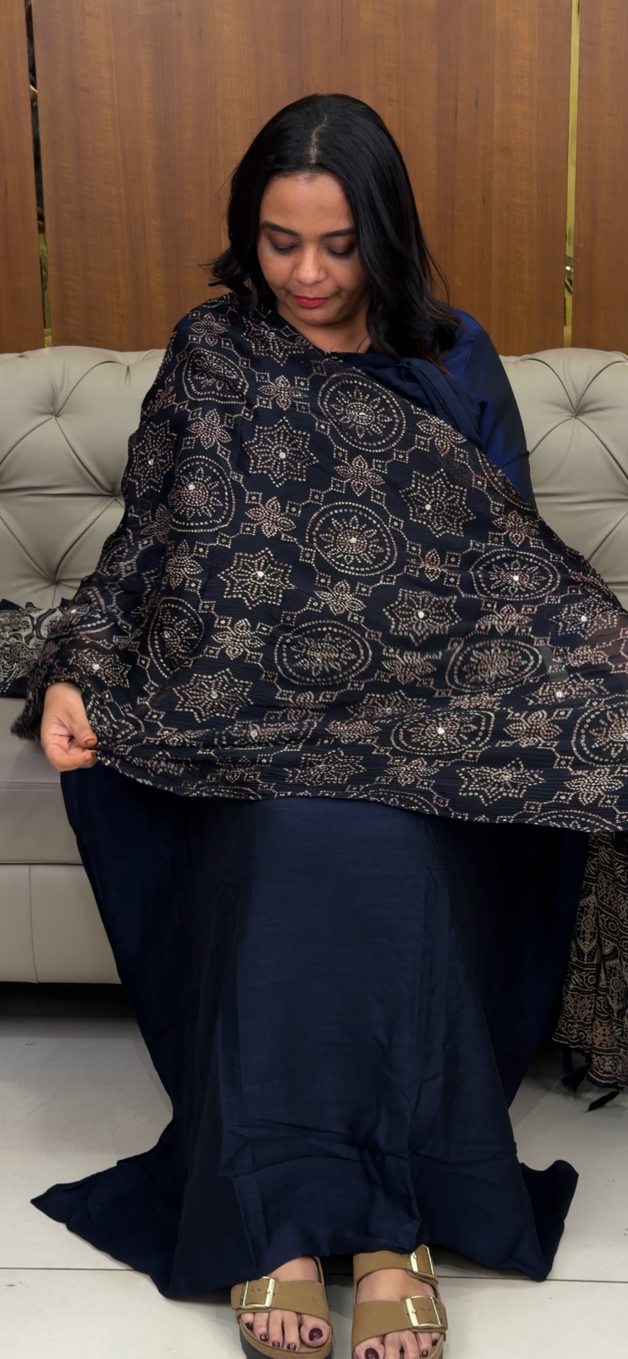 SEMI RAW SILK UNSTITCHED SALWAR SUITS - IHA 32605