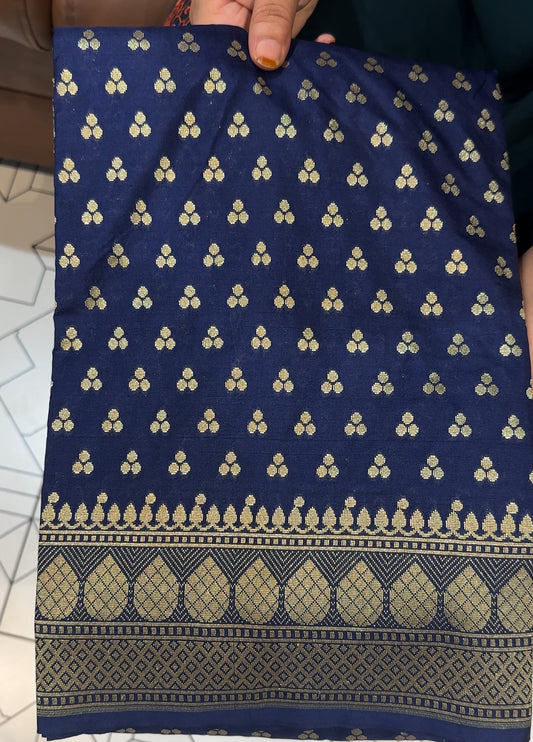 SEMI BANARASI SAREES - IHA 26731