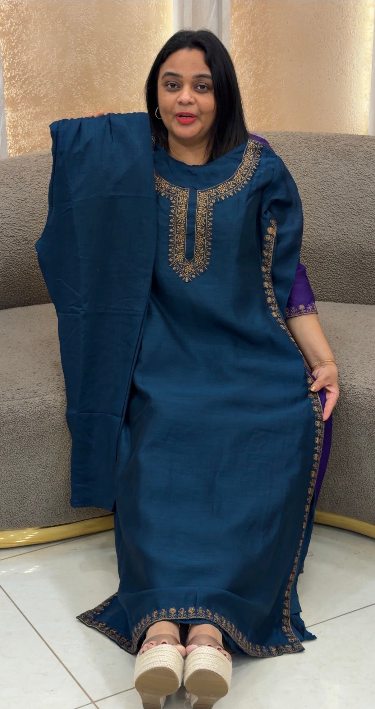SILK CO-ORDS SETS  - IHA 33365