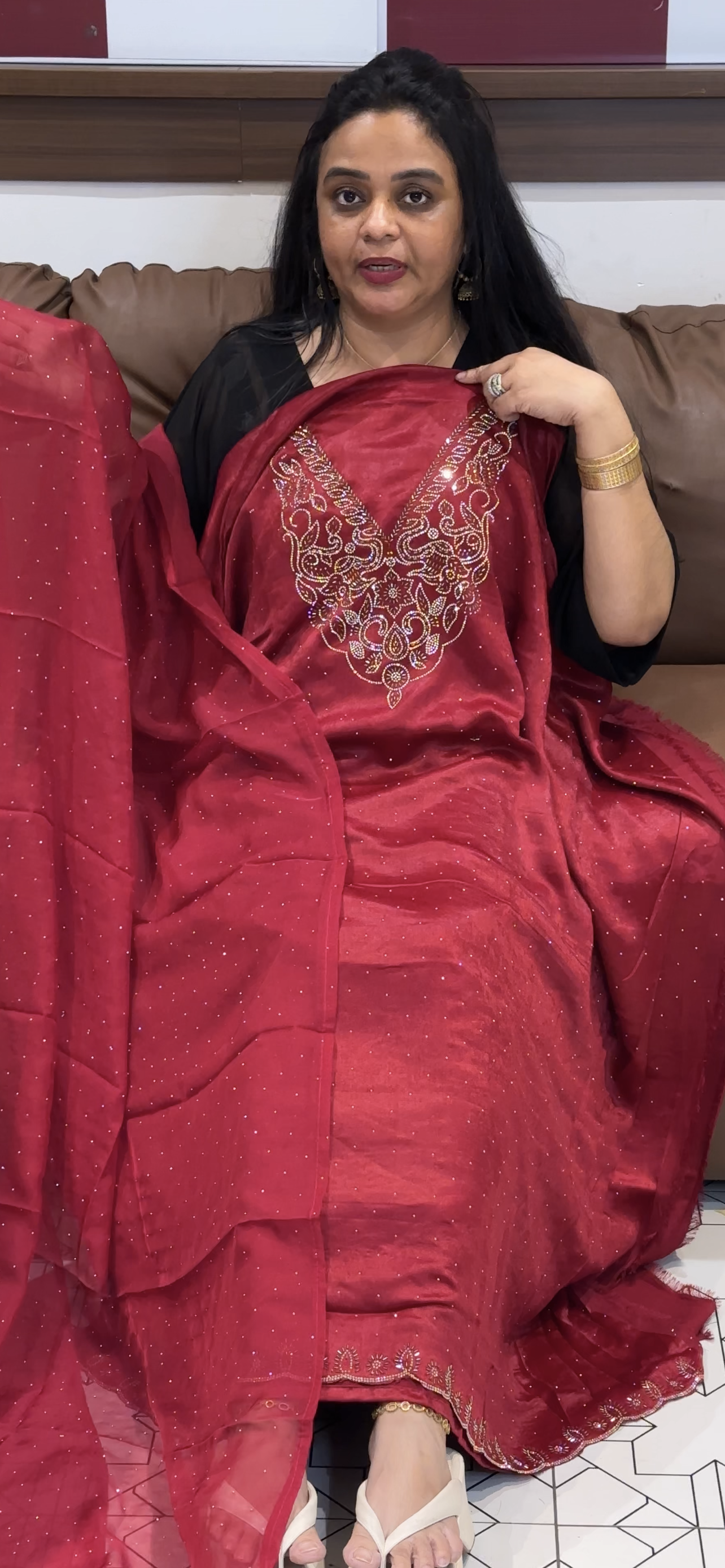 OFFER SALES UNSTITCHED SALWAR SUITS - IHA 35014