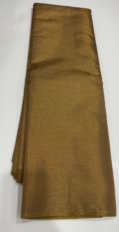 SEMI TISSUE SAREES - IHA 18794