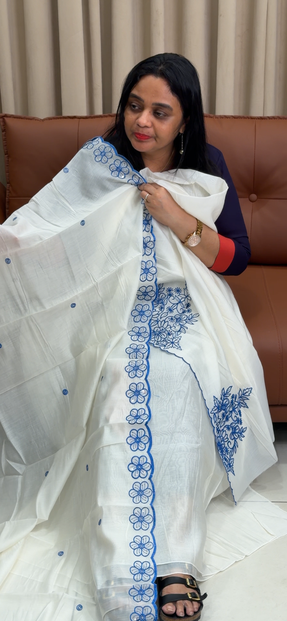 OFFER SALES UNSTITCHED SALWAR SUITS - IHA 35413