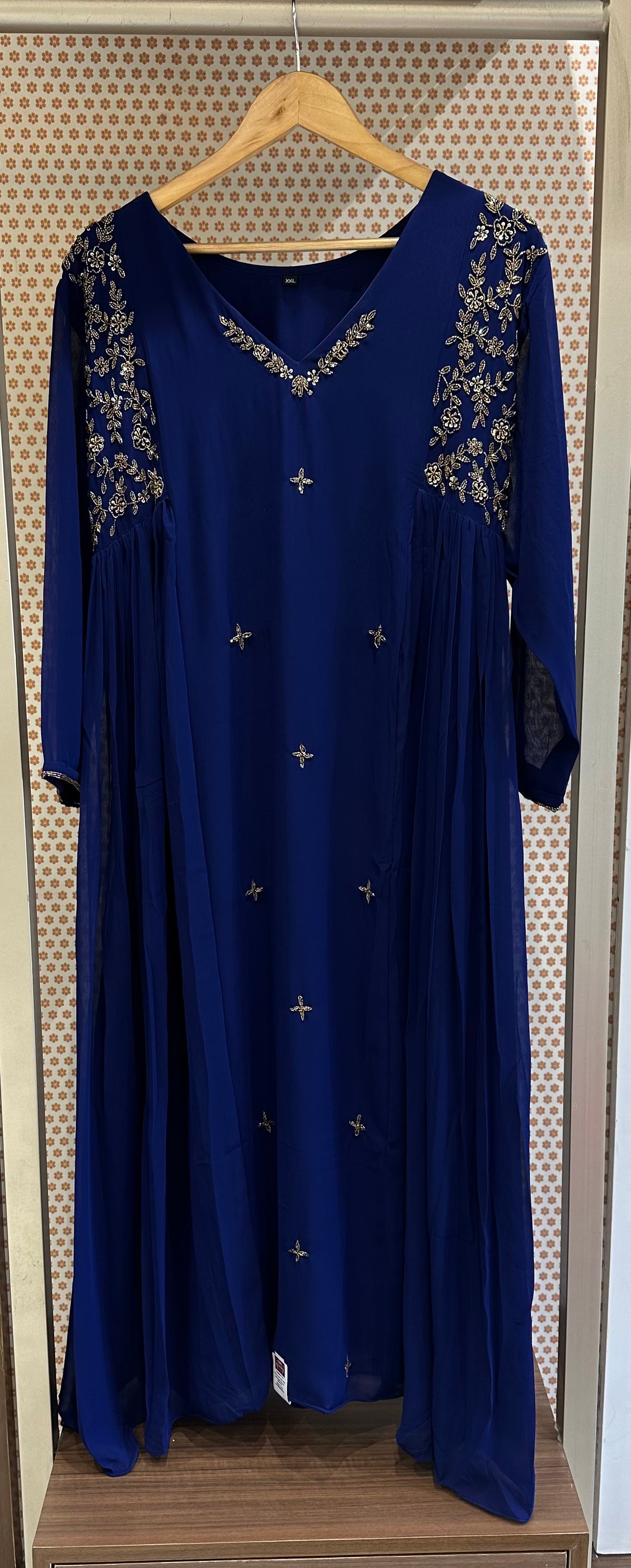 Georgette Handworked Kurtis – Iha Alappuzha Collection – IHA 27135