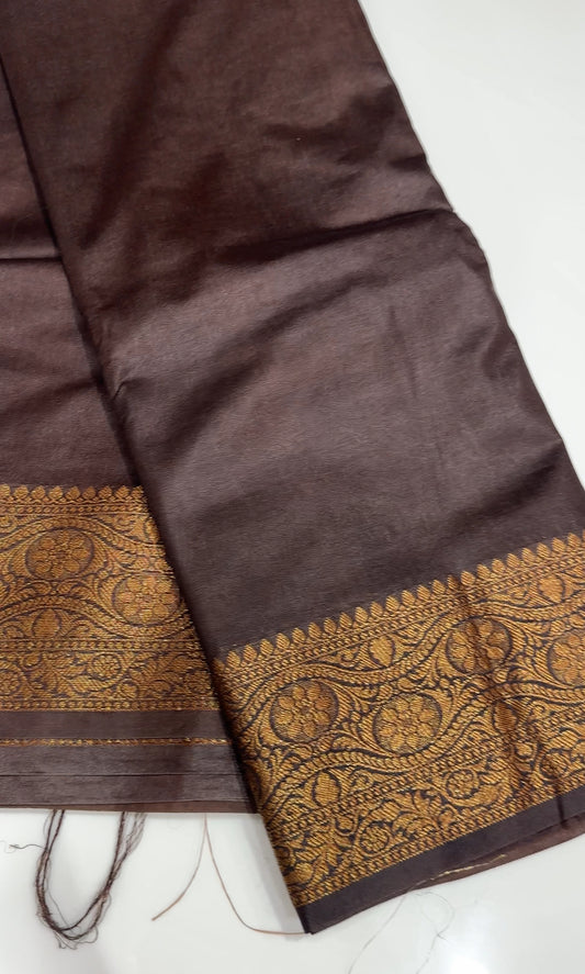 SEMI BANARSI SAREES - IHA 26559
