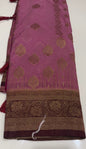 SEMI BANARASI  SAREES - IHA 16797