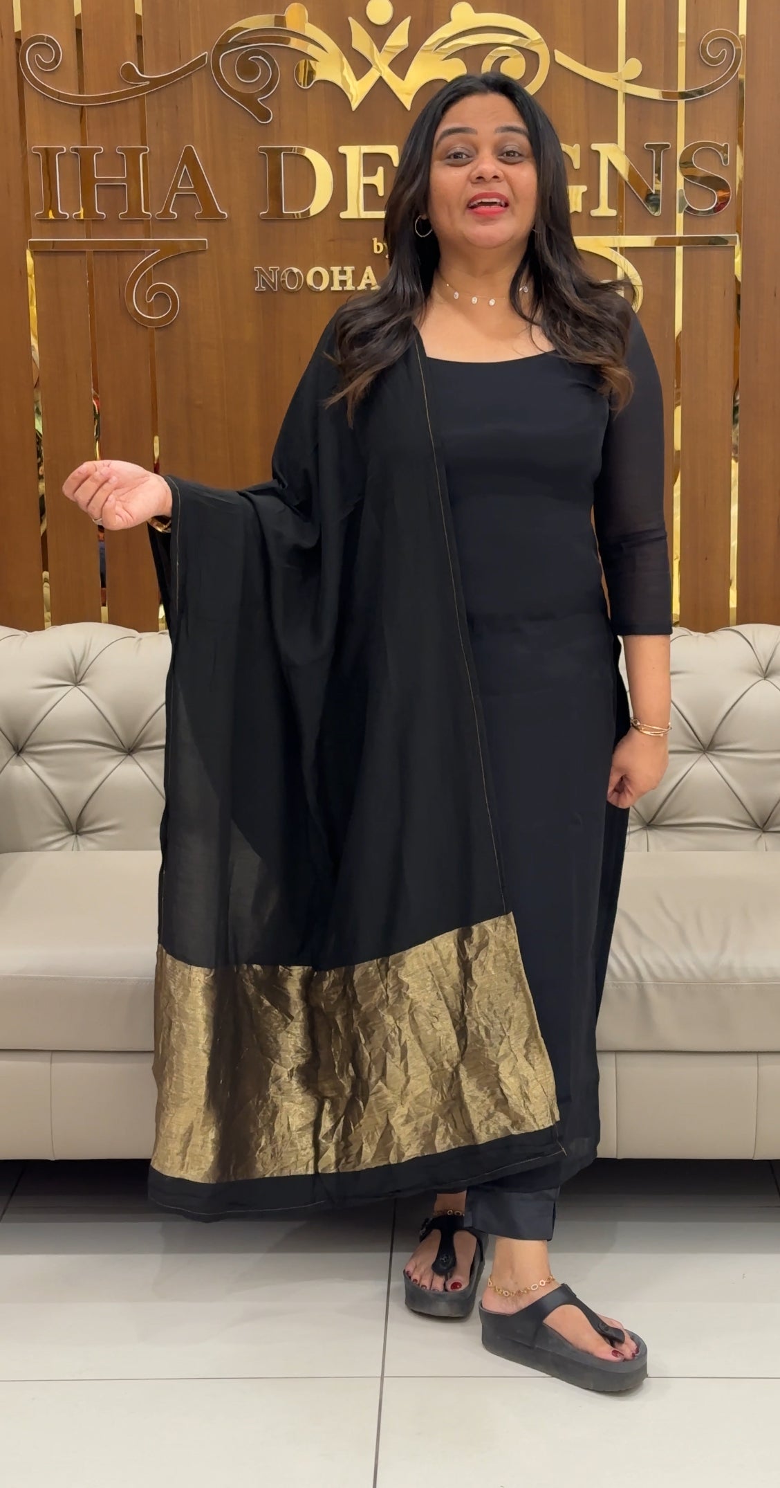 MUL CHADERI UNSTITCHED SALWAR SUITS - IHA 29036