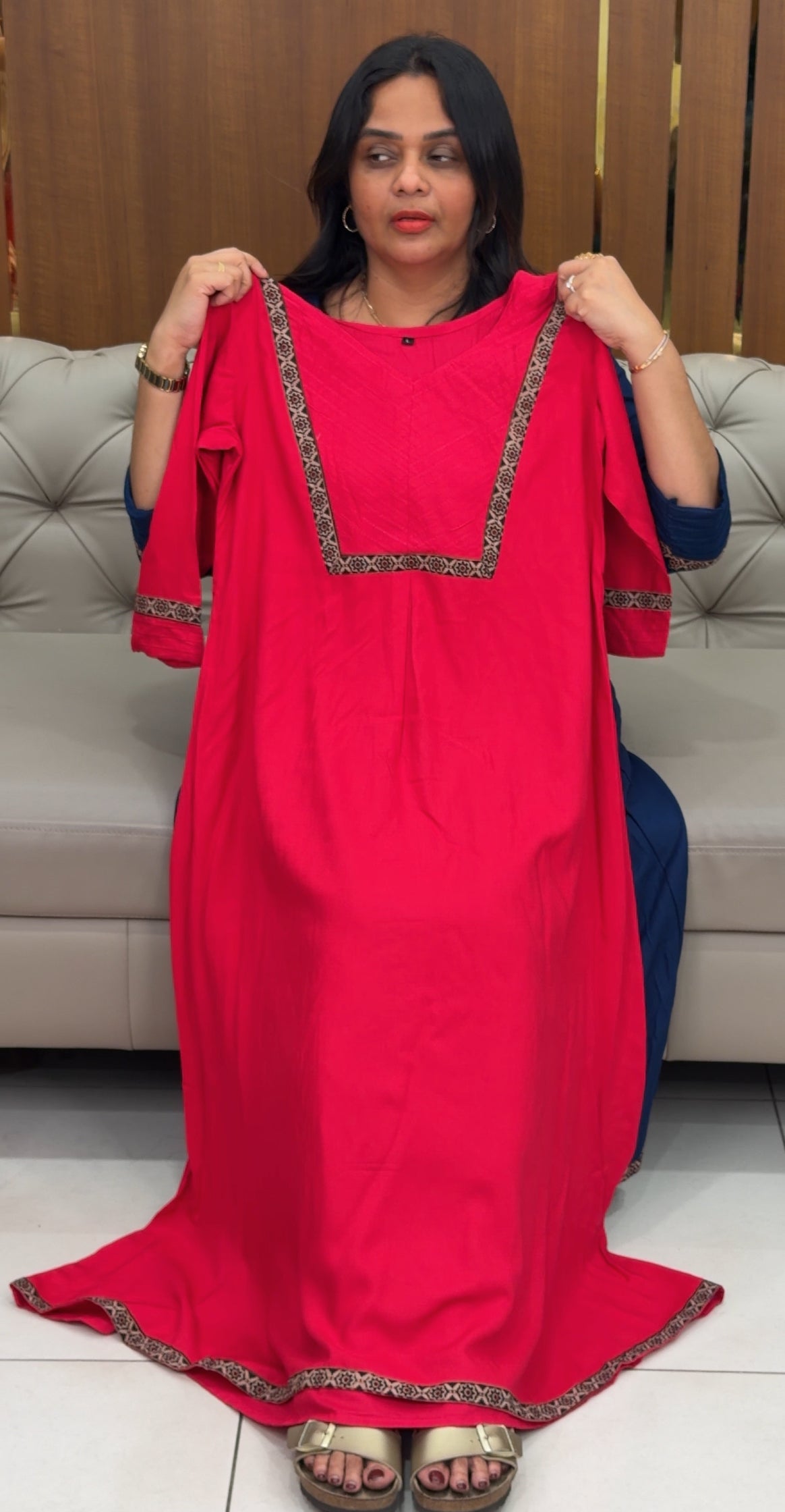 RAYON ALINE TOPS - IHA 30659