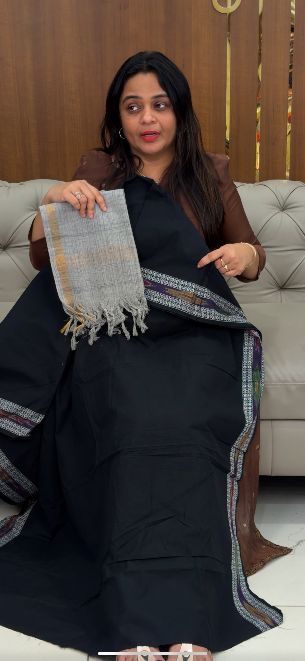 HANDLOOM COTTON UNSTITCHED SALWAR SUITS - IHA 29286