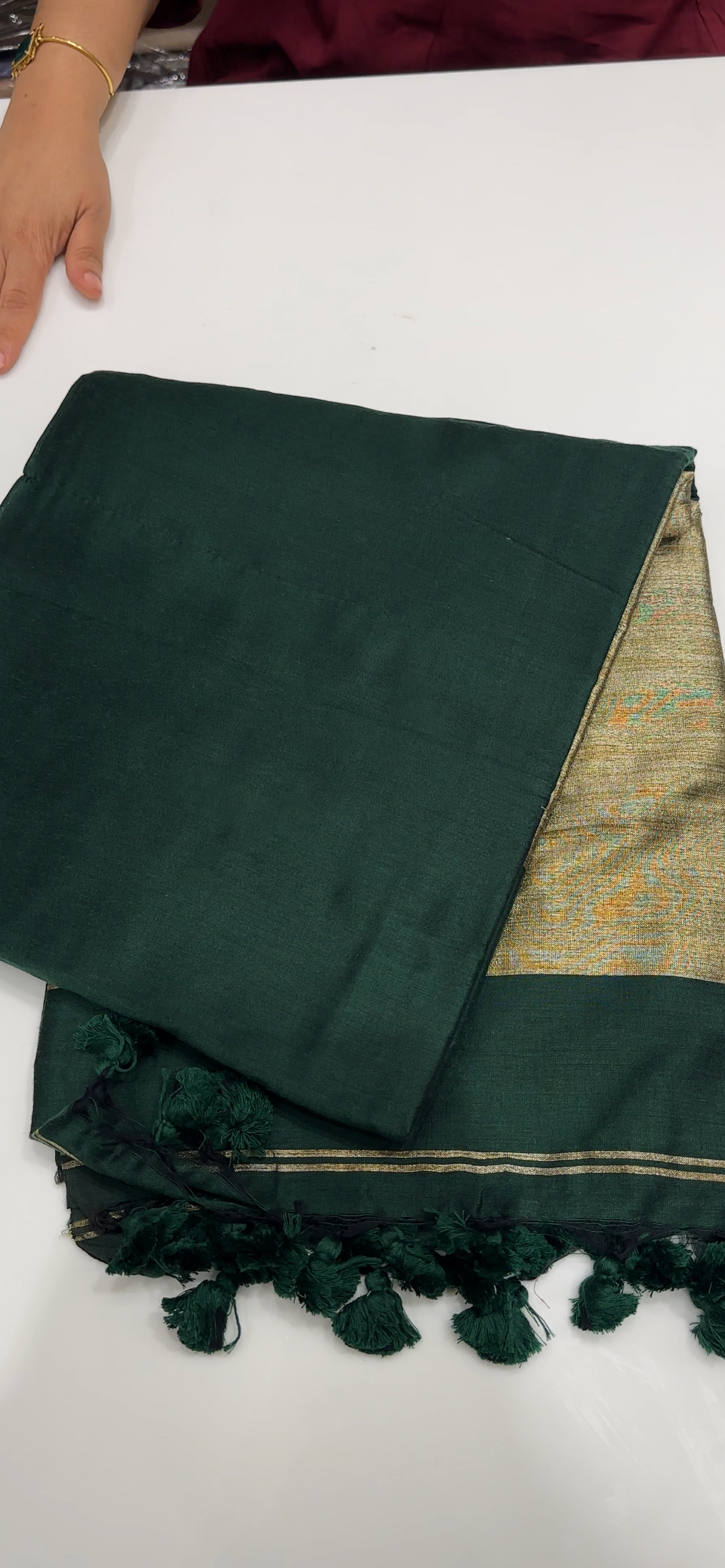 MUL CHANDERI SAREES - IHA 35590