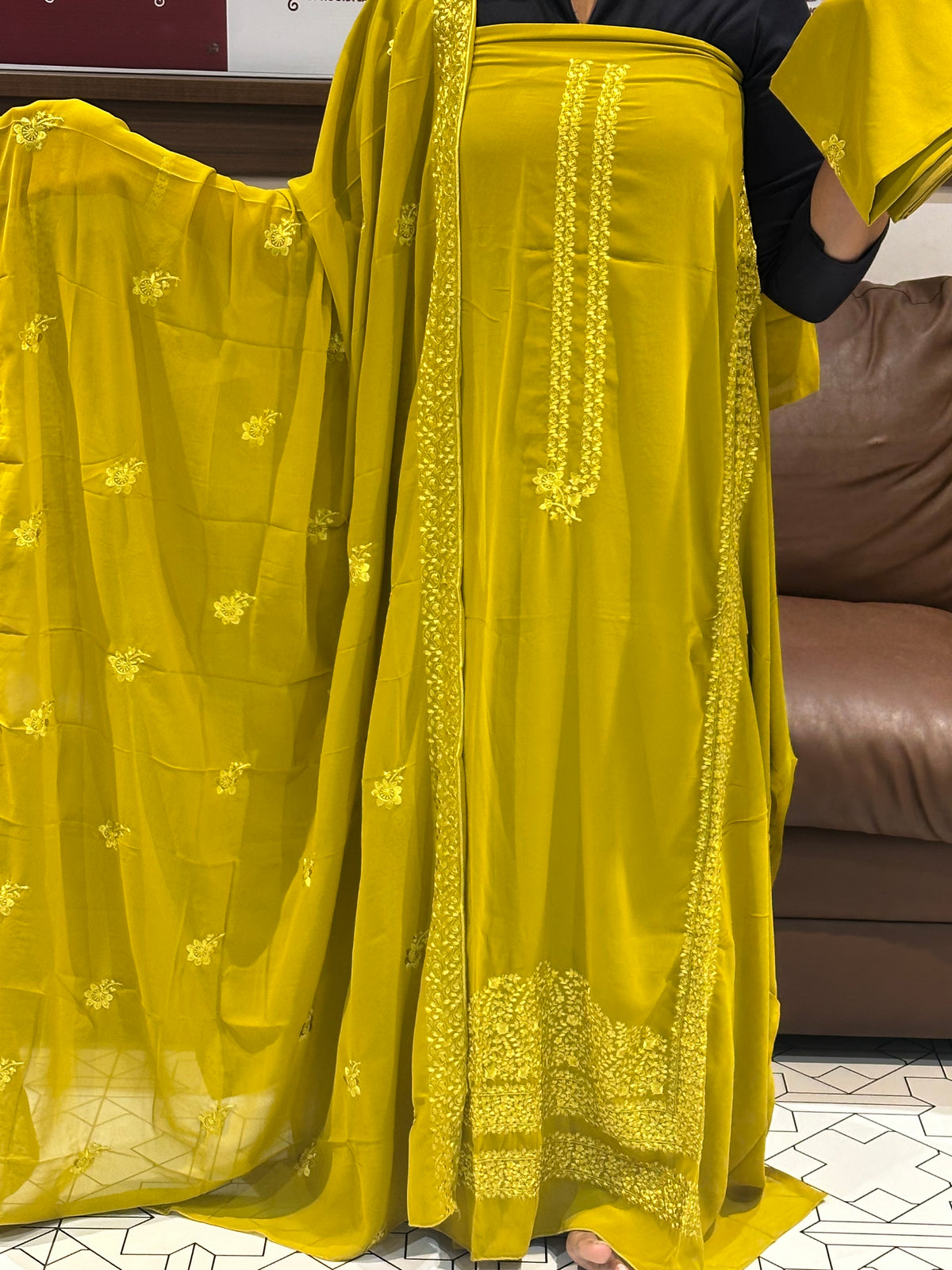 OFFER SALES UNSTITCHED SALWAR SUITS - IHA 35834