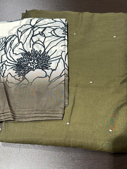 OFFER SALES UNSTITCHED SALWAR SUITS -  IHA 34160