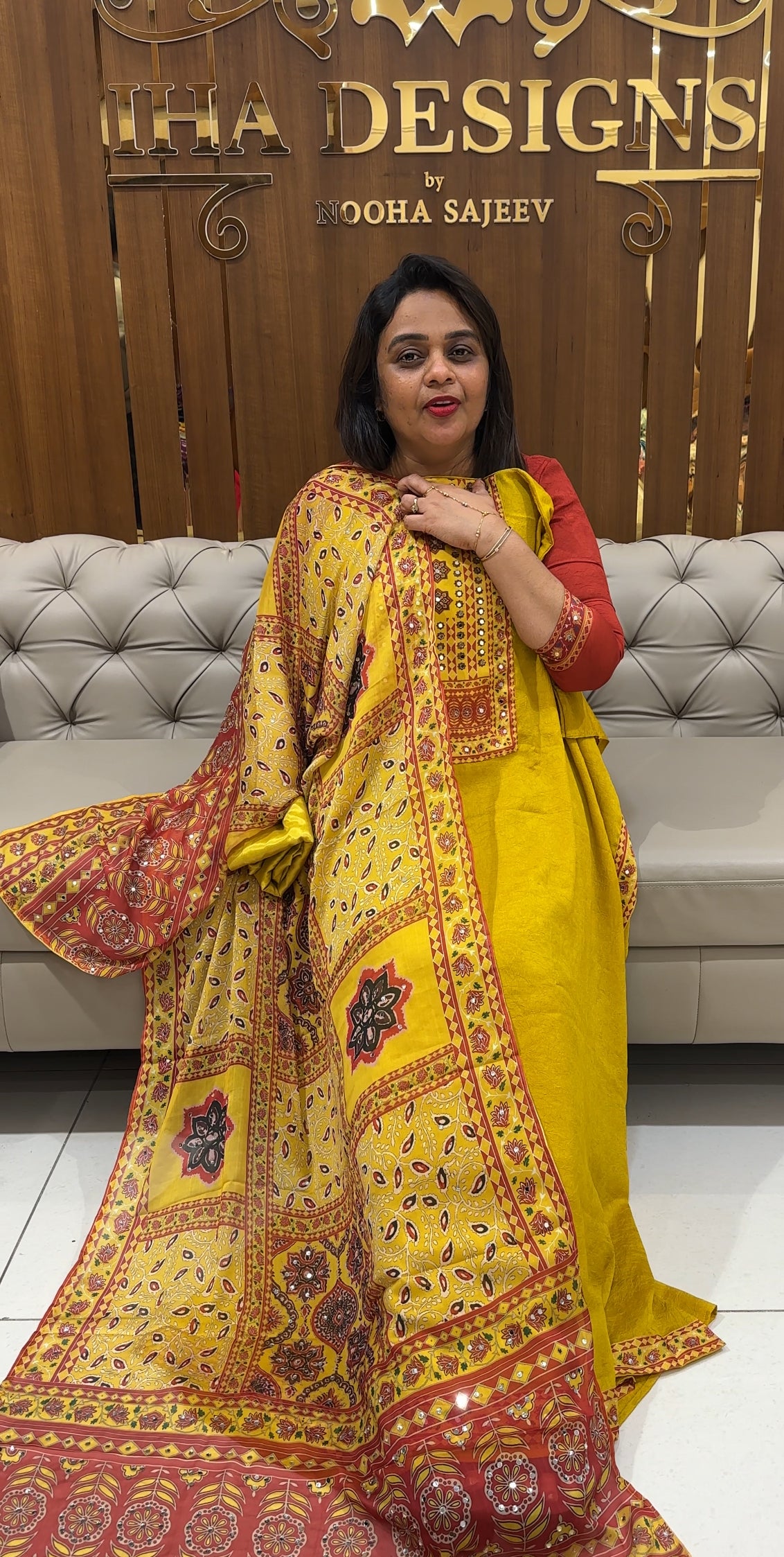 FORWARD CRUSH SILK UNSTITCHED SALWAR SUITS - IHA 24486