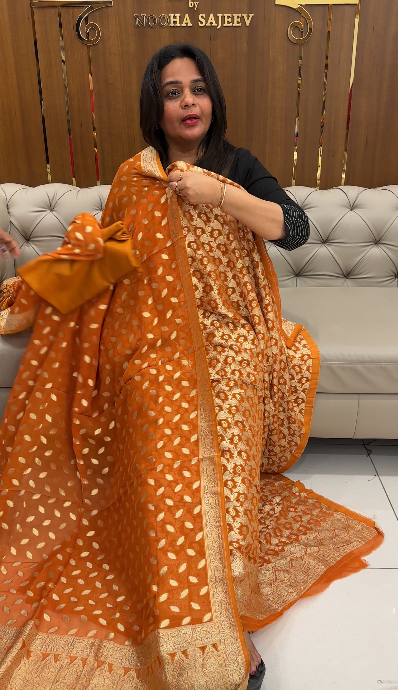 BANARASI UNSTITCHED SALWAR SUITS - IHA 26732