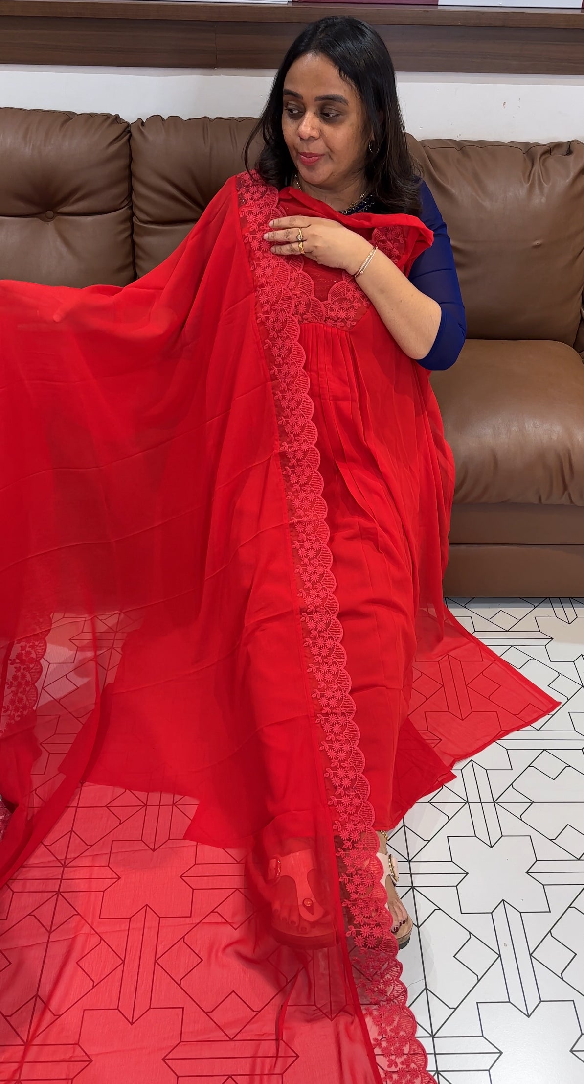 BUDGET BUY UNSTITCHED SALWAR SUITS - IHA 28101