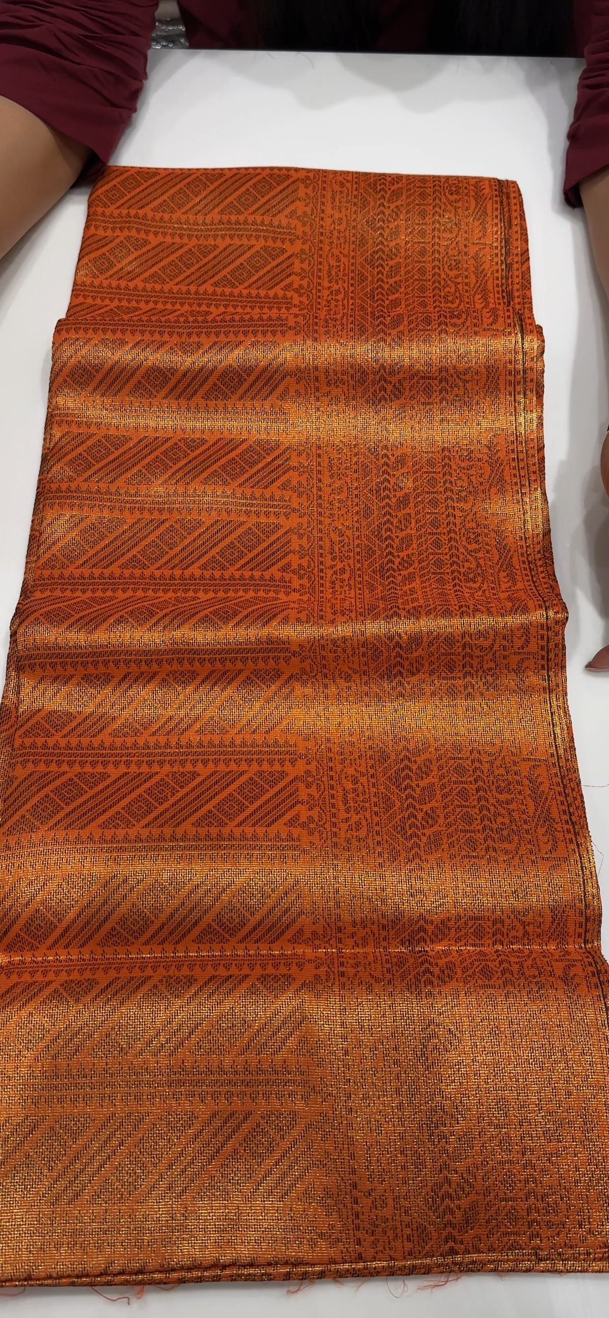 SEMI BANARASI SAREES - IHA 35583