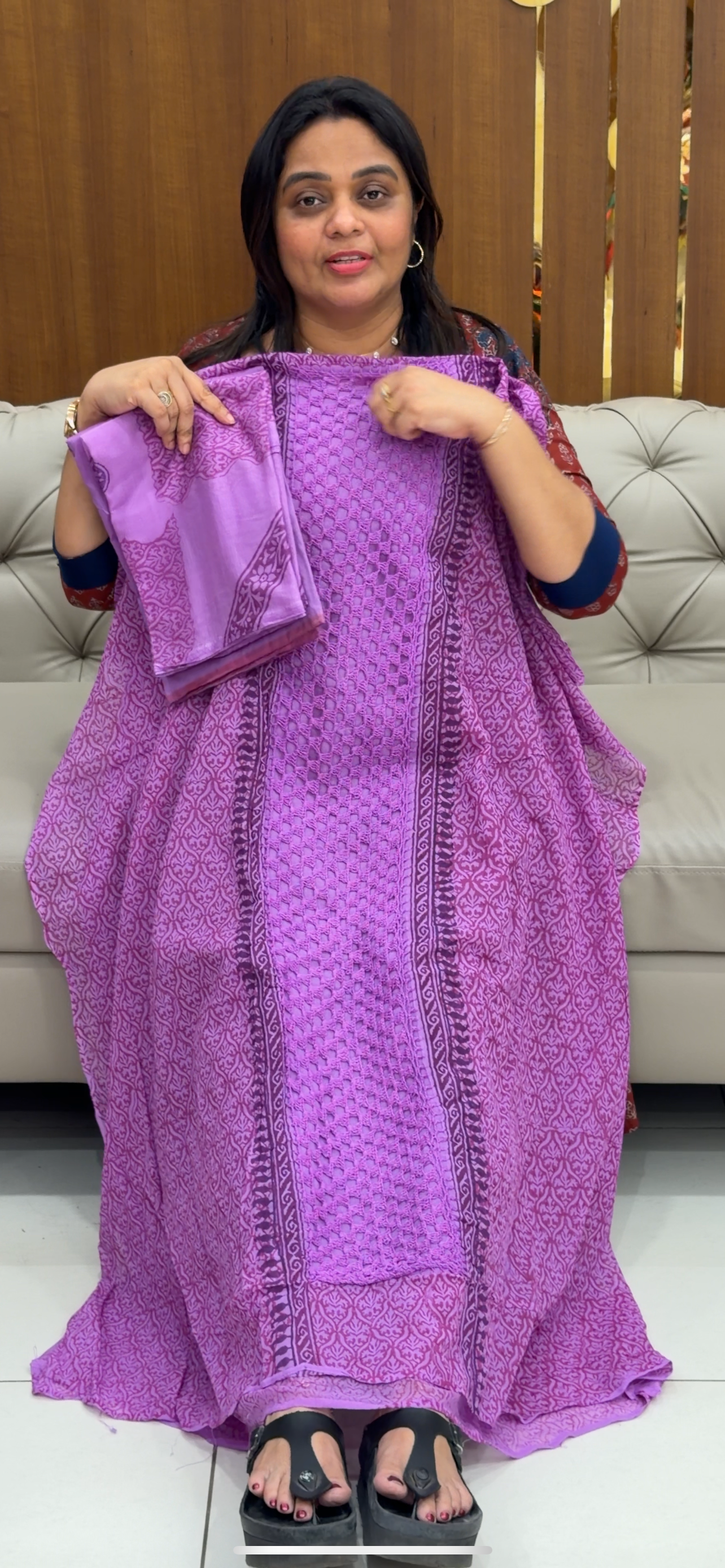 VISCOSE GEORGETTE UNSTITCHED SALWAR SUITS - IHA 28745