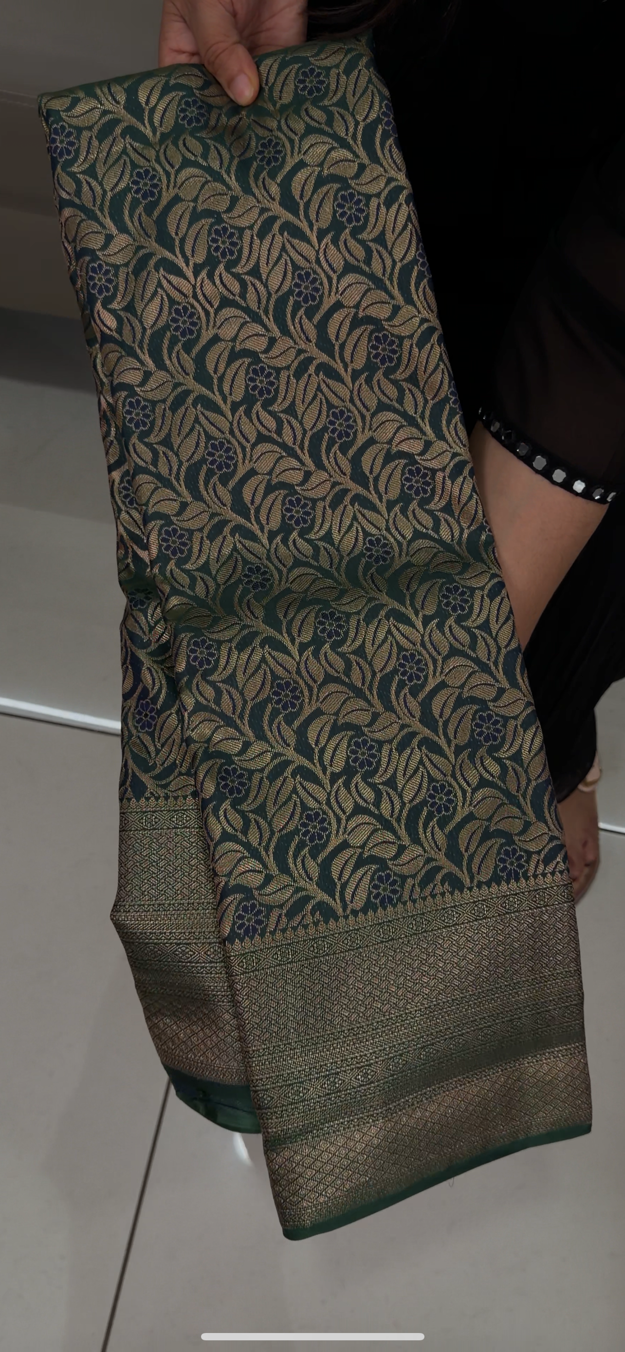 BROCADE KANCHIPURAM SAREES - IHA 29275