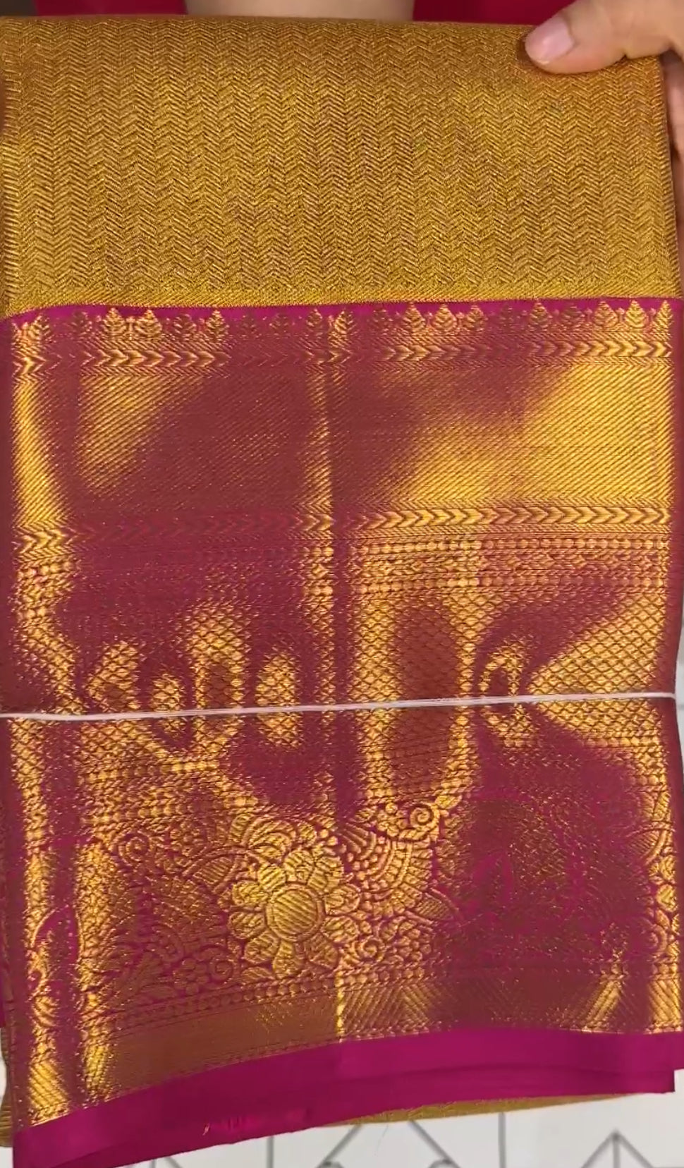 DESIGNER TISSUE KANCHIPURAM SAREES - IHA 18638