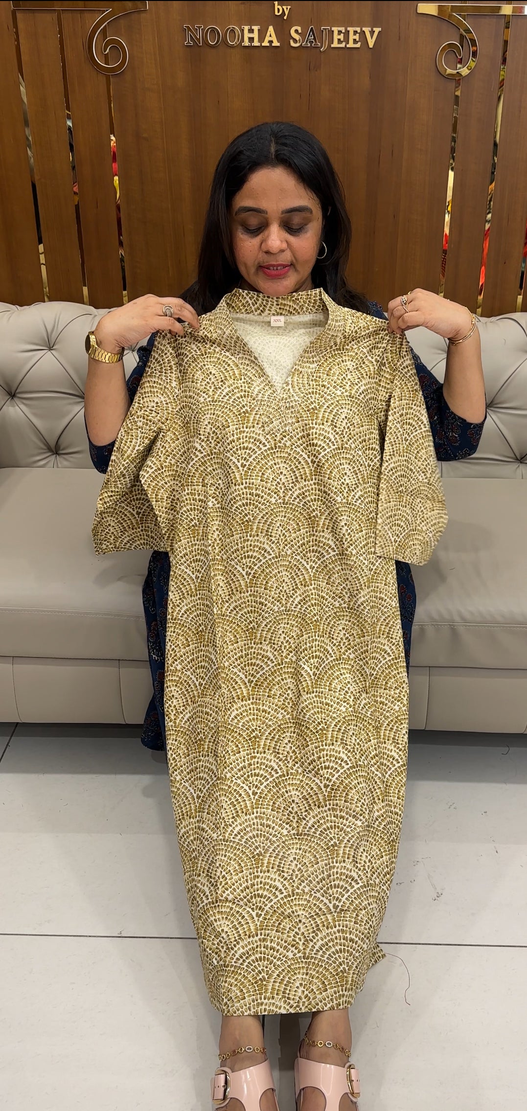 PRINTED COTTON TOPS -  IHA 26871