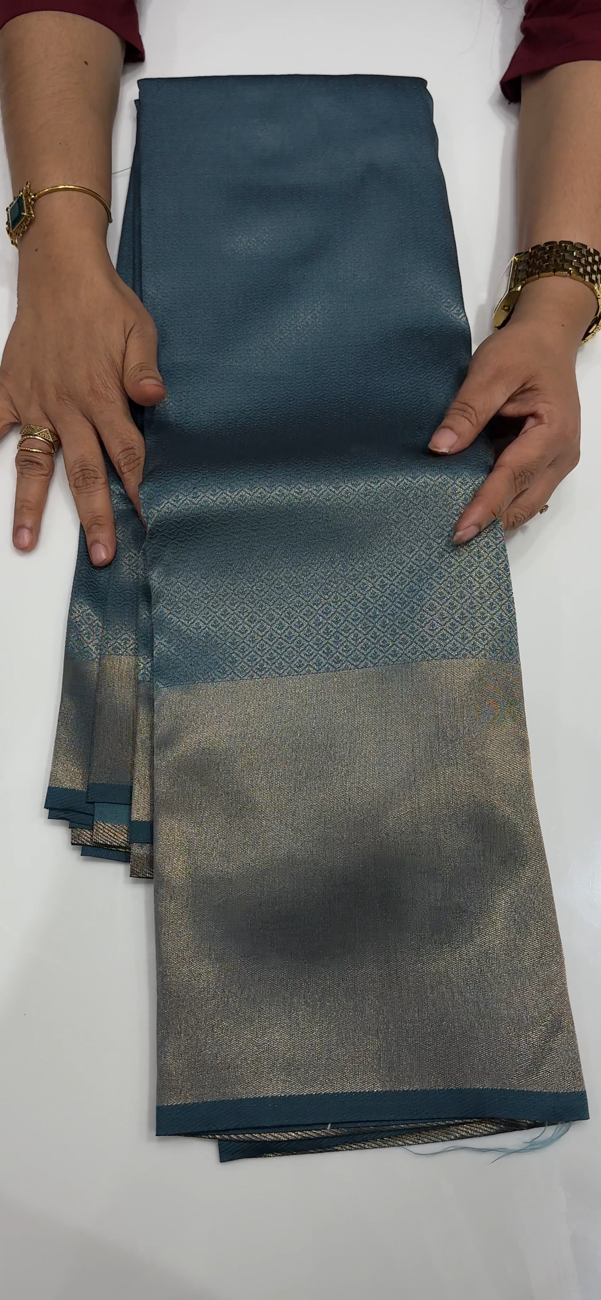 SEMI SILK SAREES - IHA 35584