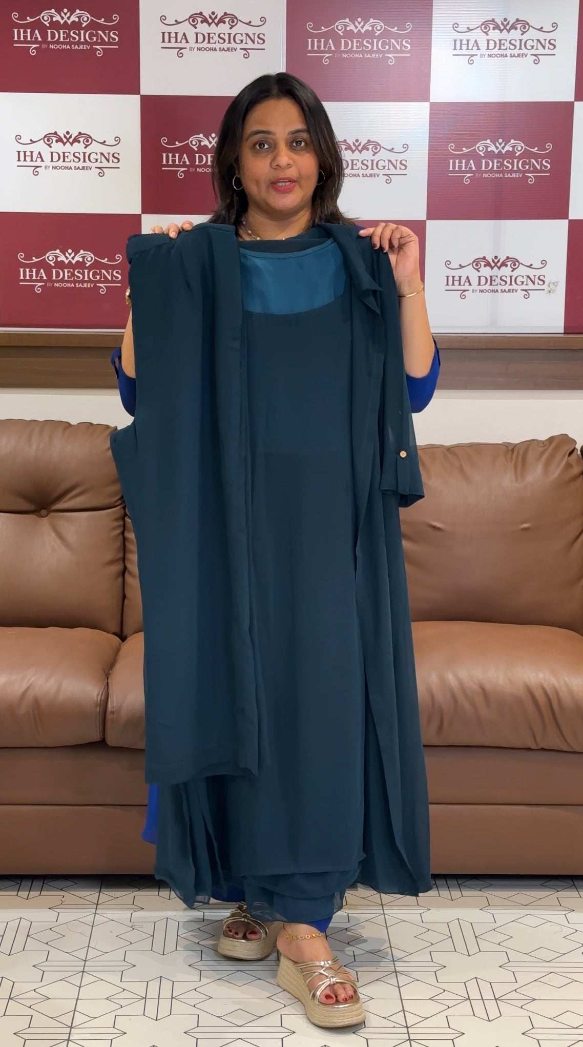IHA'S IN-HOUSE TOP , BOTTOM AND JACKET - IHA 27197