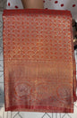 SEMI BANARASI SAREE - IHA 19261