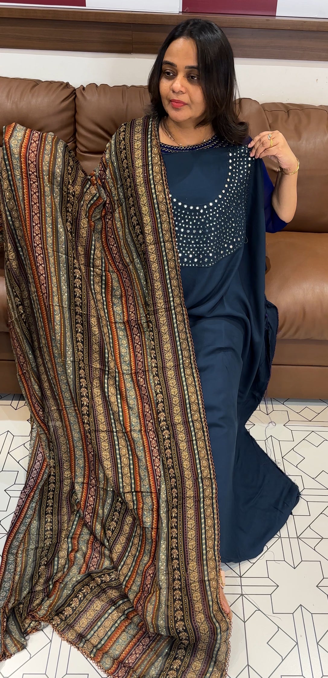 COTTON RAYON UNSTITCHED SALWAR SUITS - IHA 28278