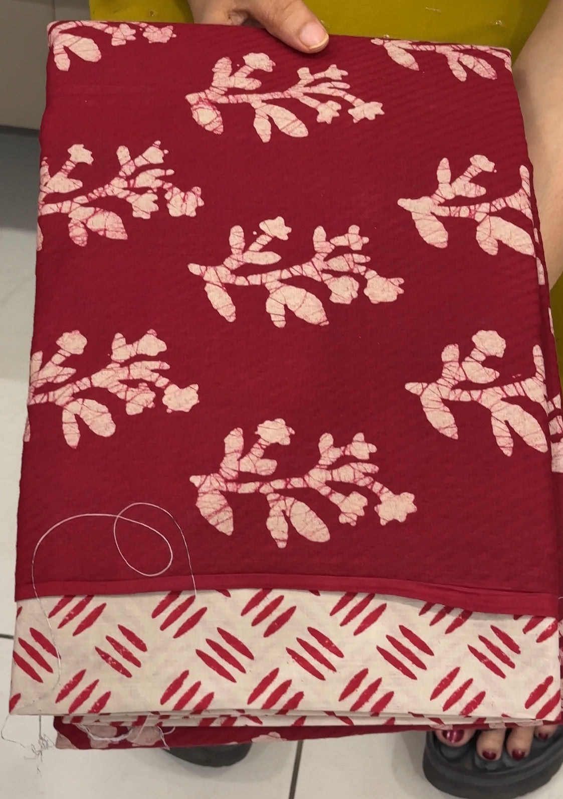 BATIK PRINTED UNSTITCHED SALWAR SUITS - IHA 28574